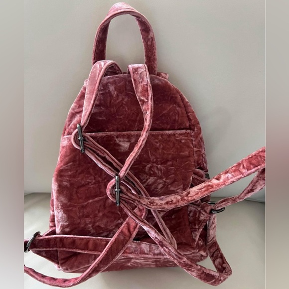Rebecca Minkoff Mini Velvet Backpack - Picture 6 of 10